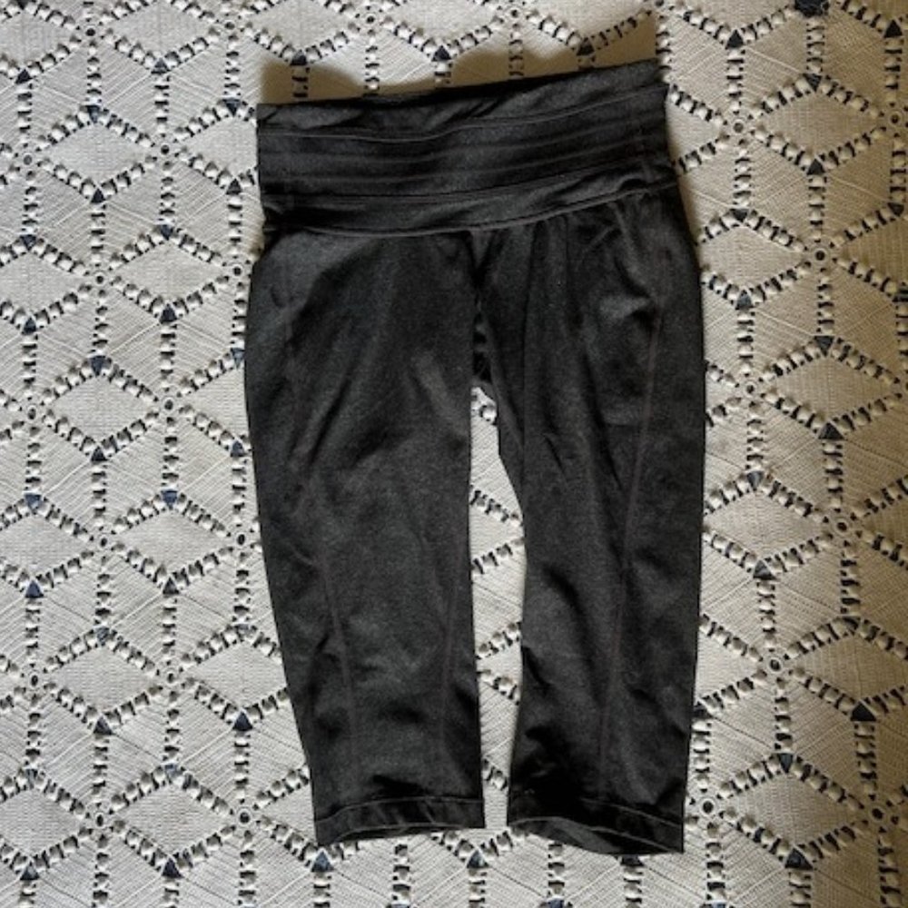 PrAna Grey Knee-length Leggings XS